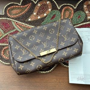 Louis Vuitton – the favorite MM, monogram bag. Authentic!